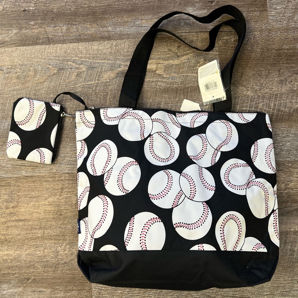 Baseball Print Bag
